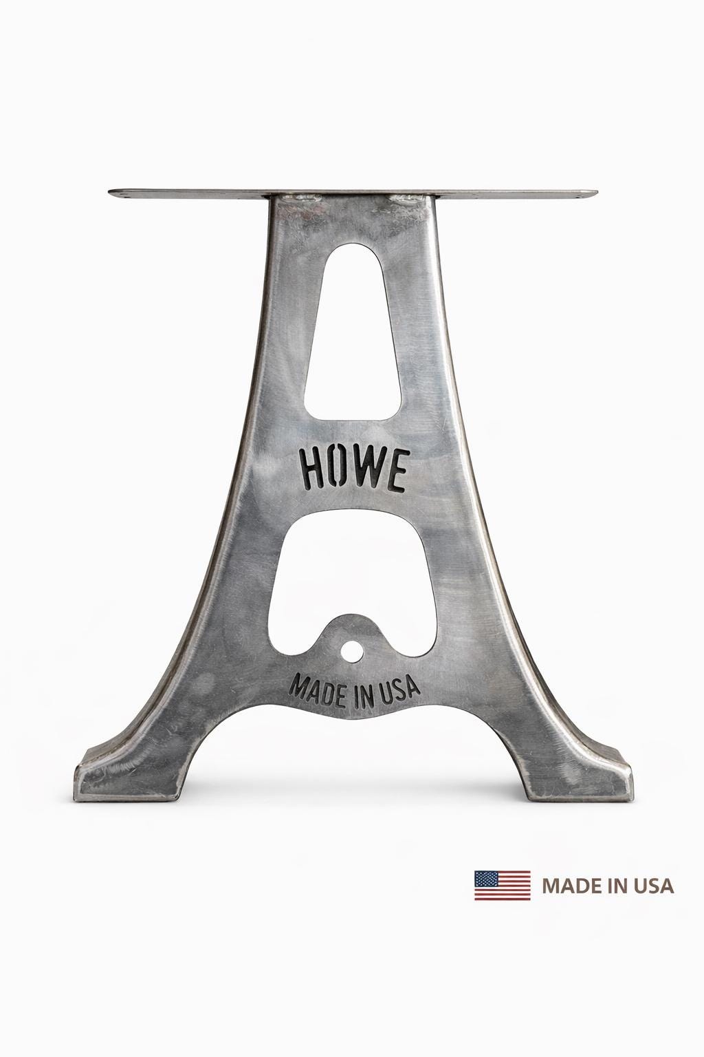 Custom Metal Table Legs / Heavy Duty A-Frame Steel Table Base / Industrial Table Legs / Made In The USA (Copy)