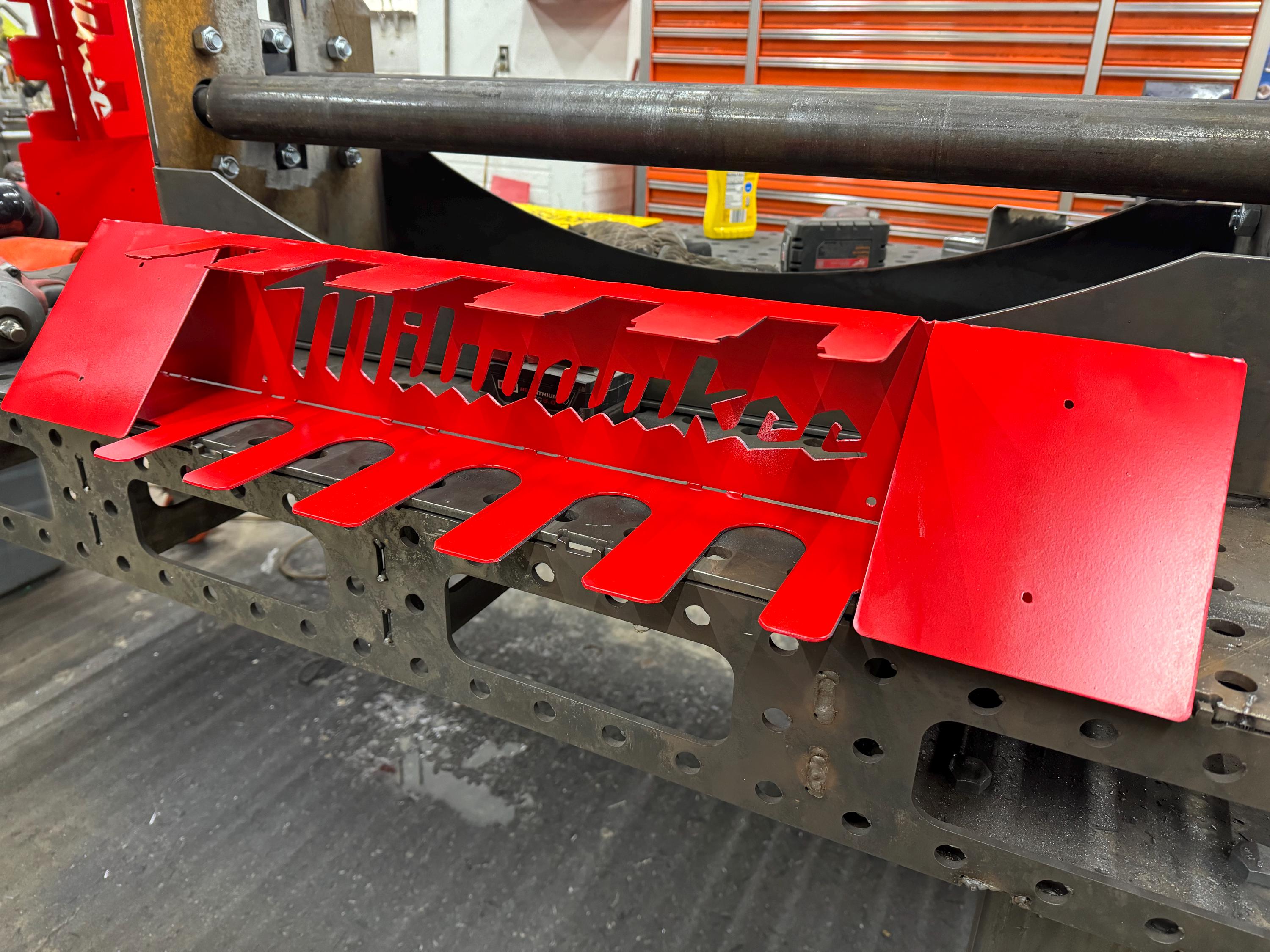 Battery charger/tool storage rack (Copy)