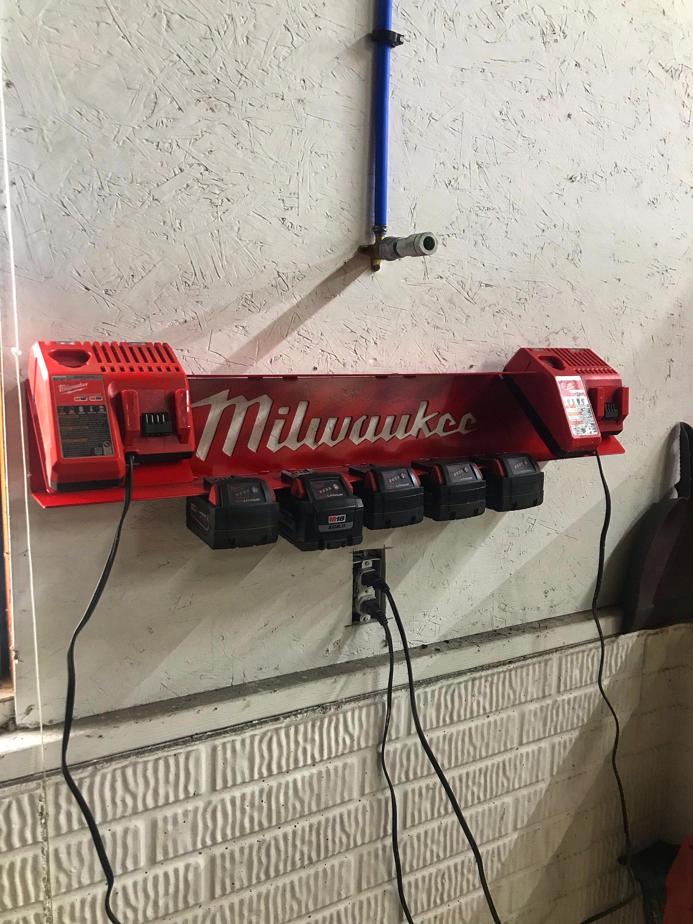 Milwaukee battery charging station (Copy)