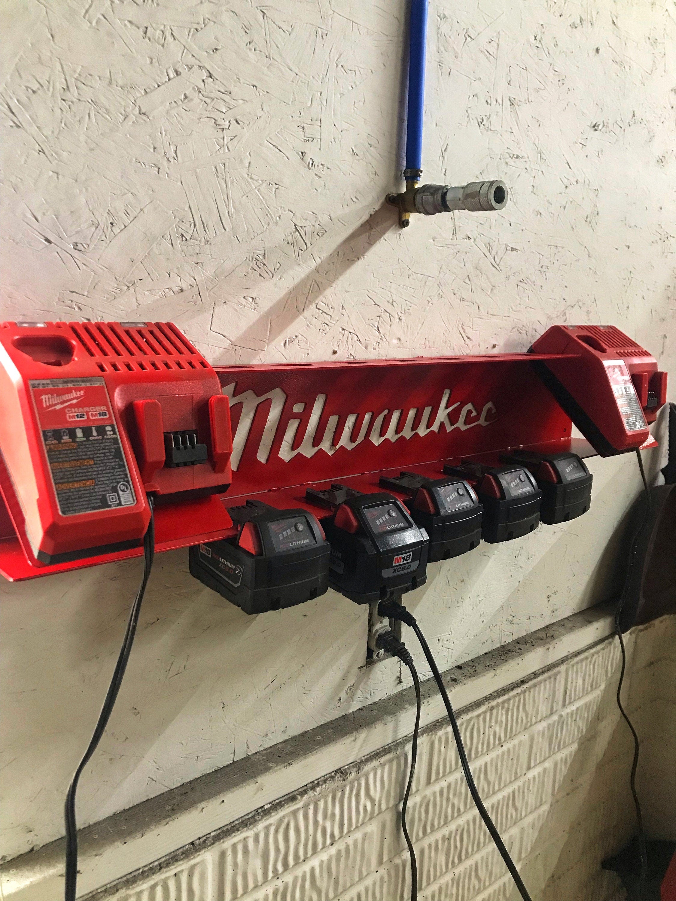 Milwaukee battery charging station (Copy)