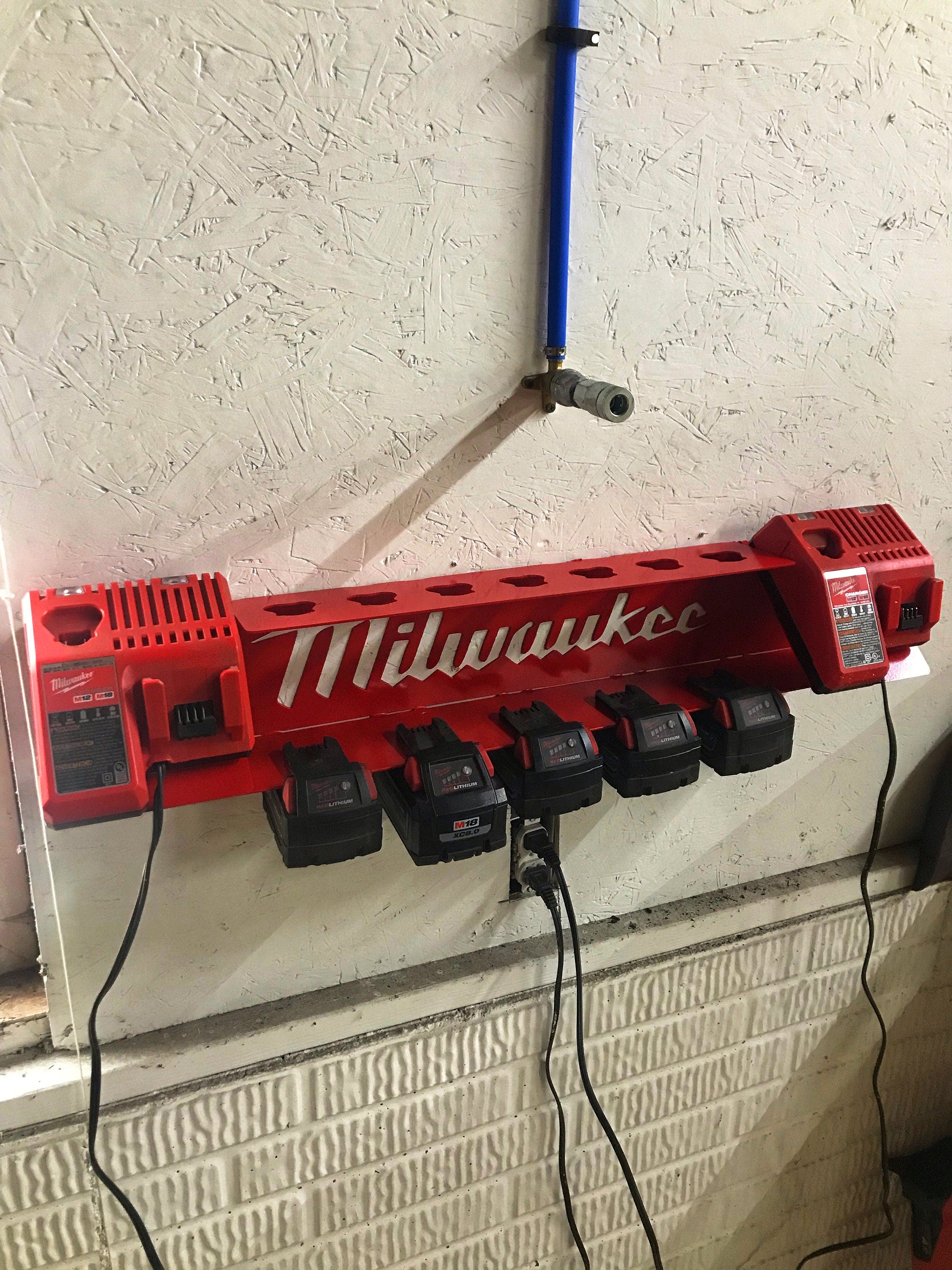 Milwaukee battery charging station (Copy)