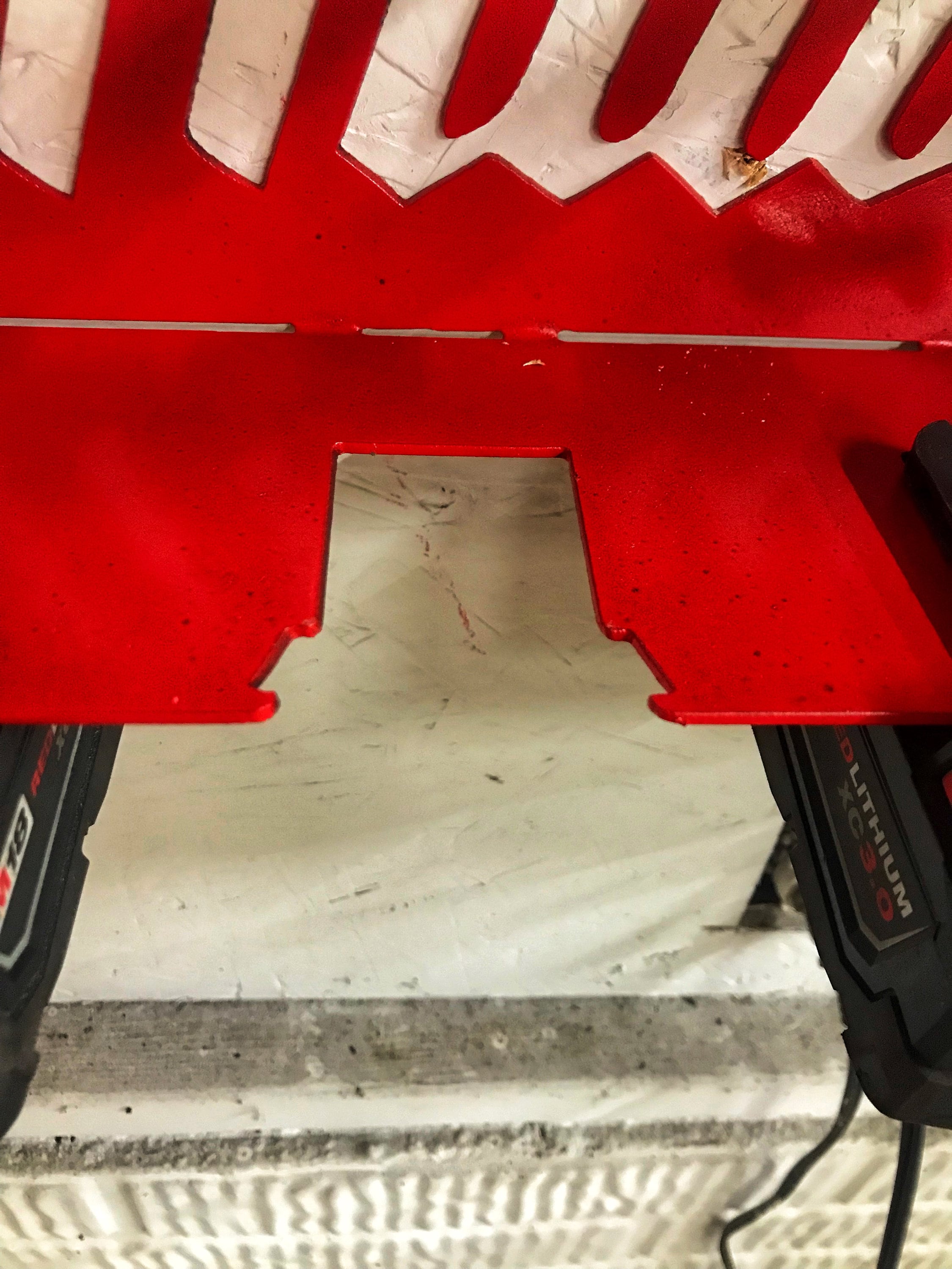 Milwaukee battery charging station (Copy)