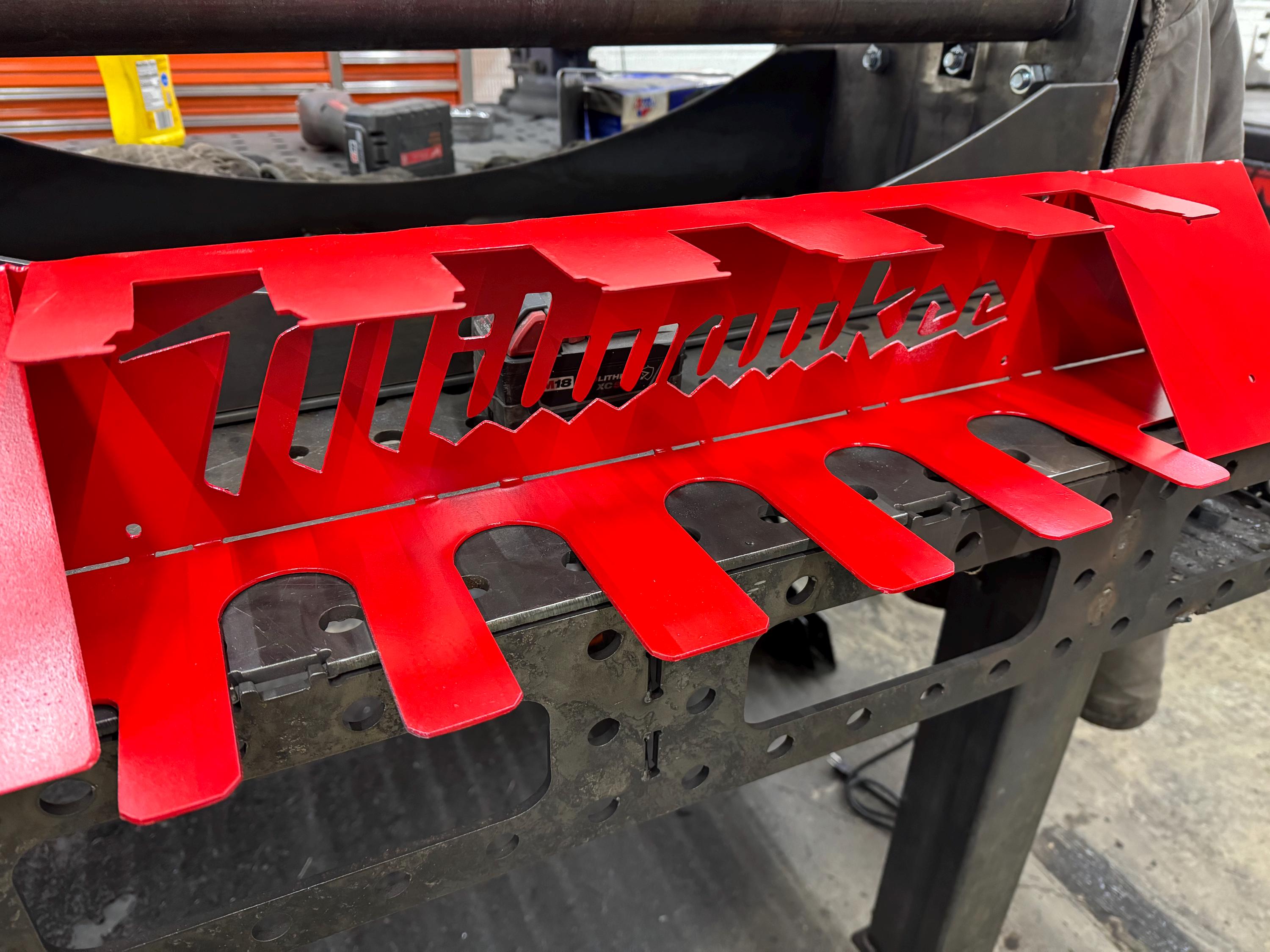 Battery charger/tool storage rack (Copy)