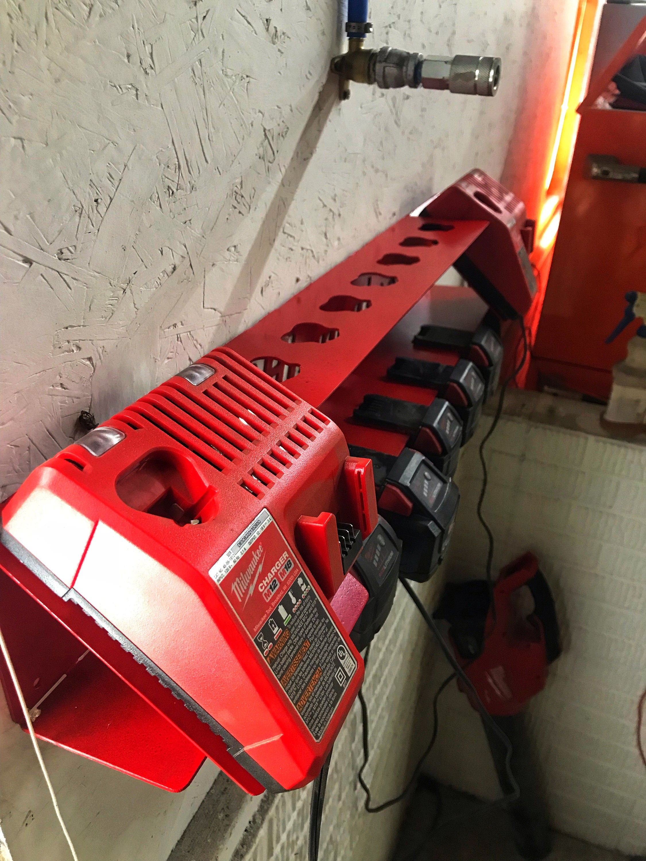 Milwaukee battery charging station (Copy)