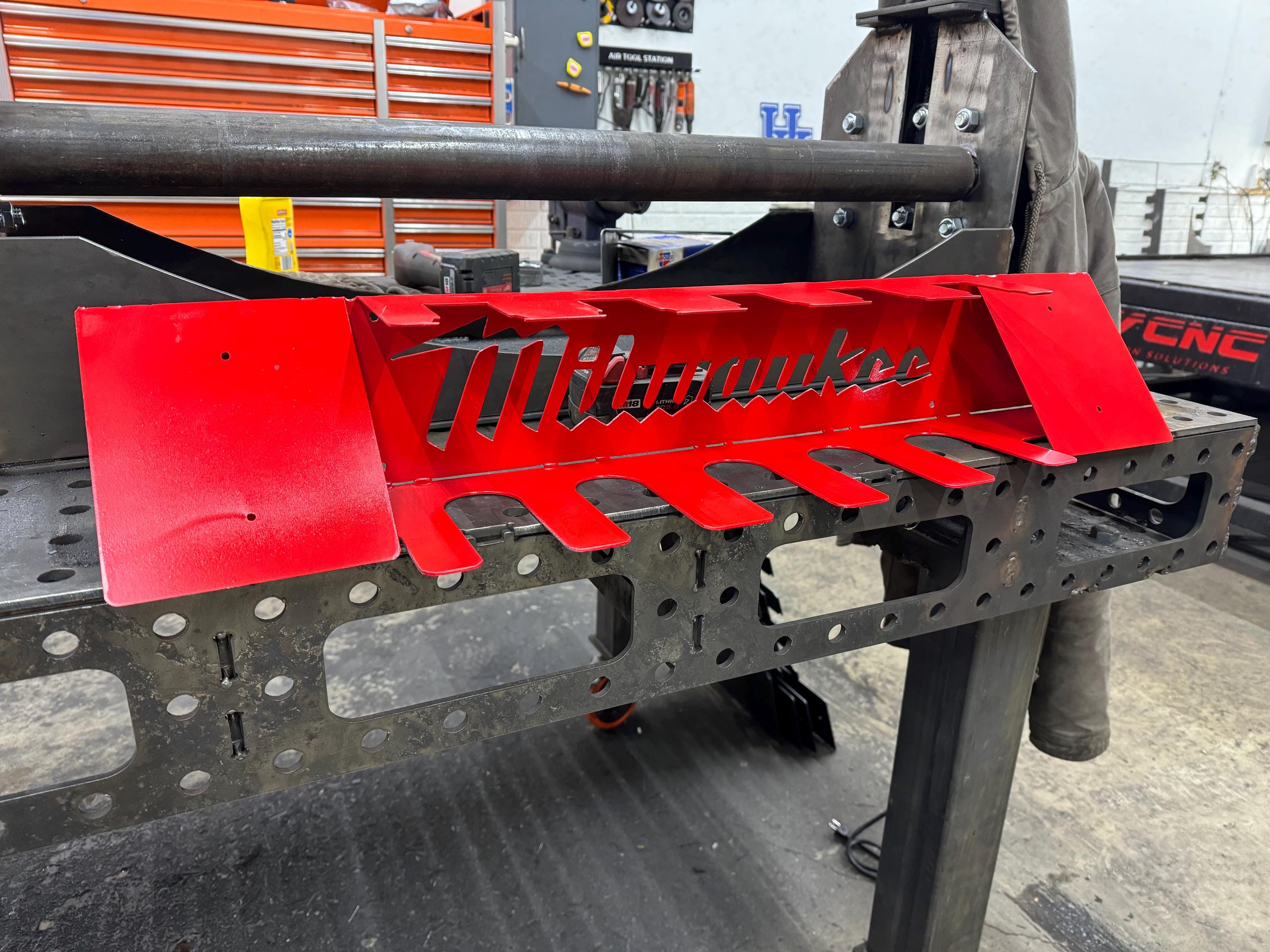 Battery charger/tool storage rack (Copy)